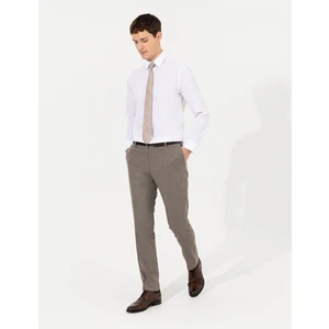 Pierre Cardin Erkek Açık Kahverengi Slim Fit Kumaş Pantolon 50260475-VR002