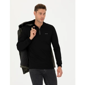Pierre Cardin Erkek Siyah Regular Fit Sweatshirt 50273897-VR046