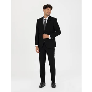Pierre Cardin Erkek Siyah Slim Fit Takım Elbise 50278453-VR046