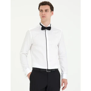 Pierre Cardin Erkek Beyaz Slim Fit Smokin Gömlek 50268195-VR013