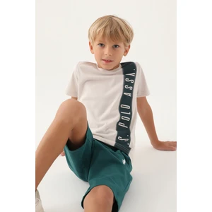 U.S. Polo Assn. Erkek Çocuk Taş Pijama Takım 50291569-VR049