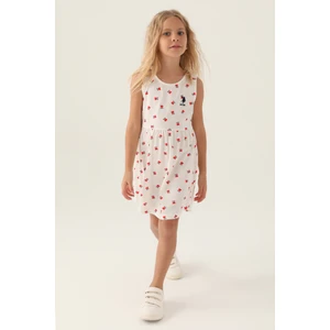 U.S. Polo Assn. Kız Çocuk Kırmızı Pijama Takım 50290953-VR030