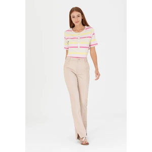 U.S. Polo Assn. Kadın Krem Pantolon (Jean) 50266291-VR071