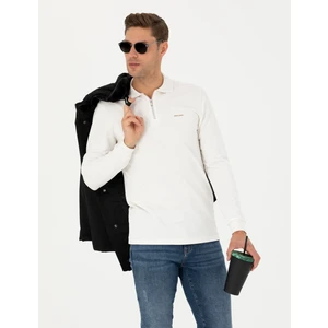 Pierre Cardin Erkek Ekru Regular Fit Sweatshirt 50273897-VR019