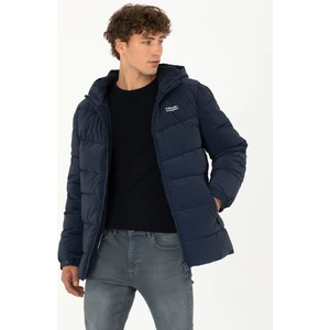 Pierre Cardin Erkek Lacivert Kapüşonlu Spor Mont 50272325-VR033