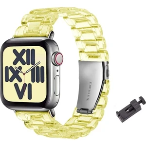 Psgtapple Watch Seri 8/7/6/se/4/3/2 Uyumlu (42 44 45 49 Mm) Paslanmaz Çelik Reçine Kordon
