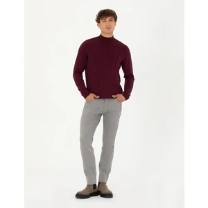 Pierre Cardin Erkek Gri Slim Fit Jean Pantolon 50276527-VR024