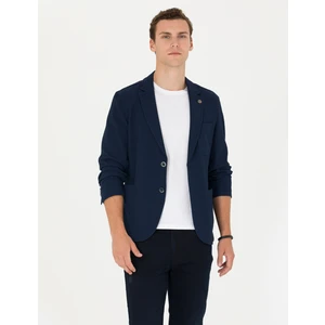 Pierre Cardin Erkek Lacivert Ekstra Slim Fit Blazer Ceket 50269735-VR033