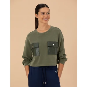 Pierre Cardin Kadın Kahverengi Sweatshirt 50273759-VR238