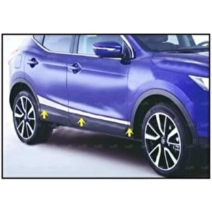 Ebal Oto Nissan Qashqai Krom Yan Kapı Çıtası 6 Prç. 2014-2020 P. Çelik