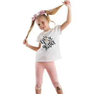 Sevimli Fareler Kız Çocuk T-Shirt Tayt Takım