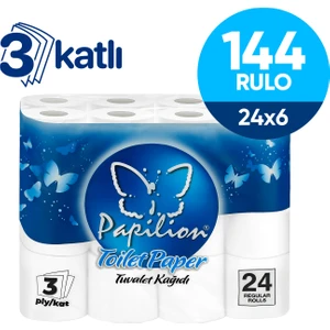 Extra-Soft 3 Katlı Tuvalet Kağıdı 24X6 - 144 Rulo