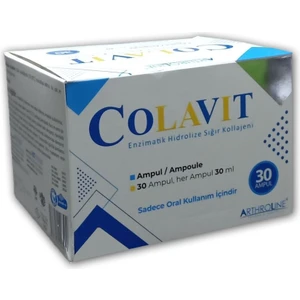 Colavit Life 30 ml 30 Oral Flakon - Enzimatik Hidrolize Sığır Kollajeni