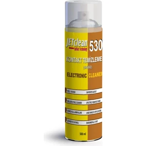 Jetclean 530 500 ml Kontak Yağsız Sprey Elektronik Anakart Temizleme Koruma Pas Önleyici Sprey