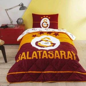 - Galatasaray Lisanslı Tek Kişilik Yastık Hediyeli Yorgan Set