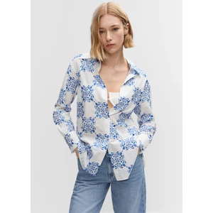 Oversize İşlemeli Gömlek