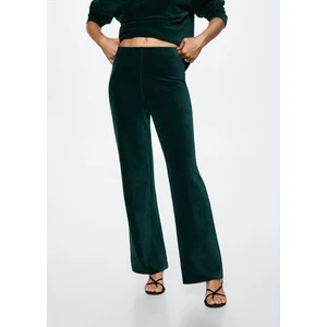 Elastik Belli Kadife Pantolon