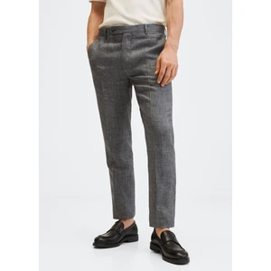 Mango Man  Keten Takım Elbise Pantolonu