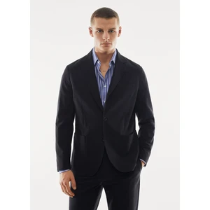 Man Nefes Alabilen Slim Fit Takım Elbise Ceketi
