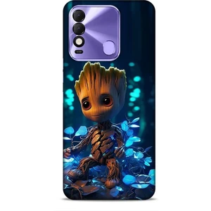 Tecno Spark 8c Kılıf Caliburn 26 Bebek Groot Soft Kapak