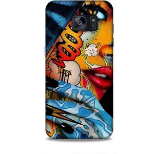 Samsung Galaxy S7 Edge Kılıf Caliburn 17 Dövme Yumuşak Kılıf