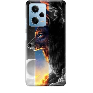 Xiaomi Redmi Note 12 Pro 5g Kılıf Caliburn 15 Kurt Hilal Kalın Silikon