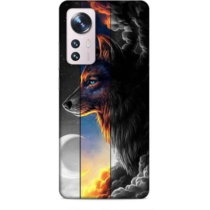 Xiaomi 12 Pro Kılıf Caliburn 15 Kurt Hilal Kalın Silikon