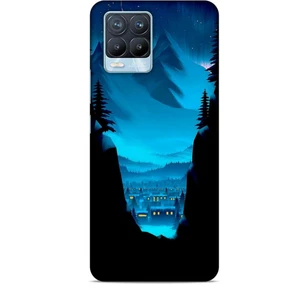 Realme 8 Pro Kılıf Caliburn 14 Norveç Manzara Cover Kılıf