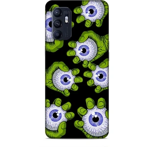 Oppo Reno 6 Kılıf Caliburn 23 Gözler Telefon Kabı
