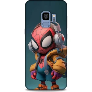 Samsung Galaxy S9 Kılıf Caliburn 25 Spiderman Bebek Soyulmayan Kılıf