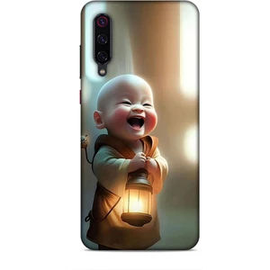 Xiaomi Mi 9 Pro Kılıf Caliburn 27 Asya Bebek Lazer Kesim Silikon