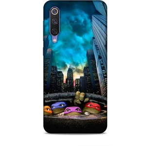 Xiaomi Mi 9 Se Kılıf Caliburn 11 Ninja Kablumbağalar 4K Baskılı Kılıf