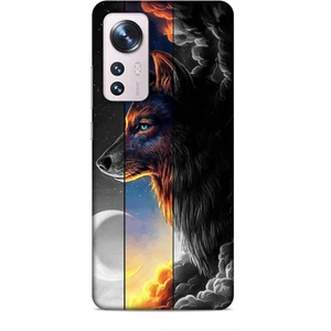 Xiaomi 12 Kılıf Caliburn 15 Kurt Hilal Kalın Silikon