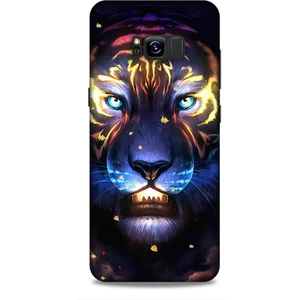 Samsung Galaxy S8 Plus Kılıf Caliburn 12 Aslan Colorful Tasarım Kılıf