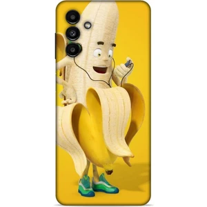 Samsung Galaxy A13 5g Kılıf Caliburn 21 Muz Sarı Darbe Önleyici Kapak