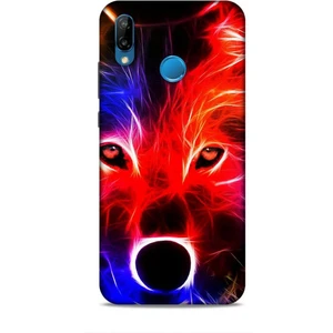 Huawei P20 Lite Kılıf Caliburn 16 Kurt Colorful Hediyelik Kılıf