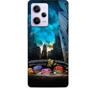 Xiaomi Redmi Note 13 Pro 5g Kılıf Caliburn 11 Ninja Kablumbağalar 4K Baskılı Kılıf