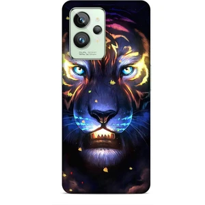 Realme Gt2 Pro Kılıf Caliburn 12 Aslan Colorful Tasarım Kılıf