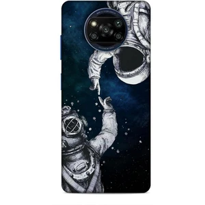 Xiaomi Poco X3 Pro Kılıf Caliburn 5 Kozmonot Koruma Kılıfı