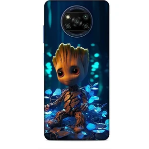 Xiaomi Poco X3 Pro Kılıf Caliburn 26 Bebek Groot Soft Kapak