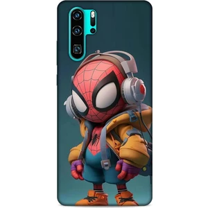 Huawei P30 Pro Kılıf Caliburn 25 Spiderman Bebek Soyulmayan Kılıf
