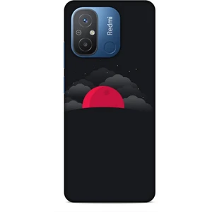 Realme C53 Kılıf Caliburn 13 Kızıl Ay Case Kapak
