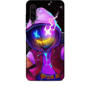 Xiaomi Mi 9 Pro Kılıf Caliburn 19 Maskeli Pembe Tam Koruma Kılıf