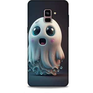 Samsung Galaxy A8 Plus 2018 Kılıf Caliburn 28 Sevimli Hayalet Iz Bırakmayan Kılıf