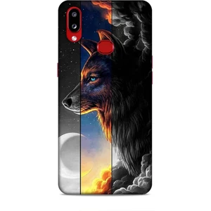 Samsung Galaxy A10S Kılıf Caliburn 15 Kurt Hilal Kalın Silikon