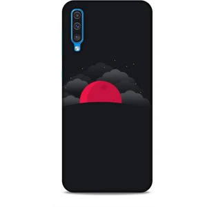 Samsung Galaxy A30S Kılıf Caliburn 13 Kızıl Ay Case Kapak