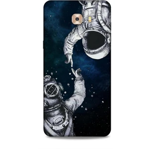 Samsung Galaxy C9 Kılıf Caliburn 5 Kozmonot Koruma Kılıfı
