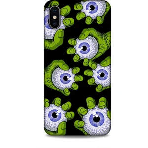 Apple iPhone Xs Max Kılıf Caliburn 23 Gözler Telefon Kabı