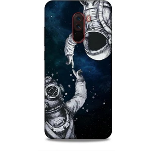 Xiaomi Pocophone F1 Kılıf Caliburn 5 Kozmonot Koruma Kılıfı