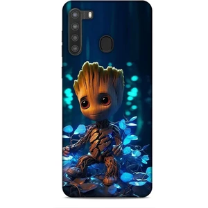 Samsung Galaxy A21 Kılıf Caliburn 26 Bebek Groot Soft Kapak